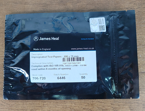 James H.heal酚黃測試紙